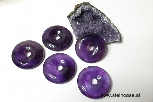 Donut 30mm Amethyst A-Qualität
